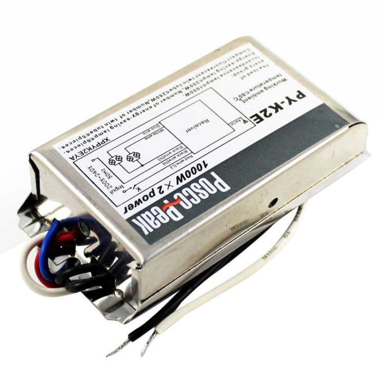 1000W x 2 Two Channel RF Pure Touch Remote Control Switch, 200~240V (PY-K2E)