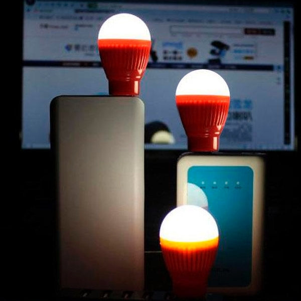 USB Flashlight Base Round LED USB Night Light Lamp