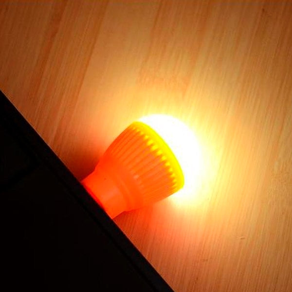 USB Flashlight Base Round LED USB Night Light Lamp