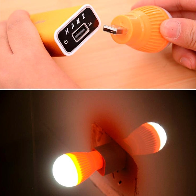 USB Flashlight Base Round LED USB Night Light Lamp