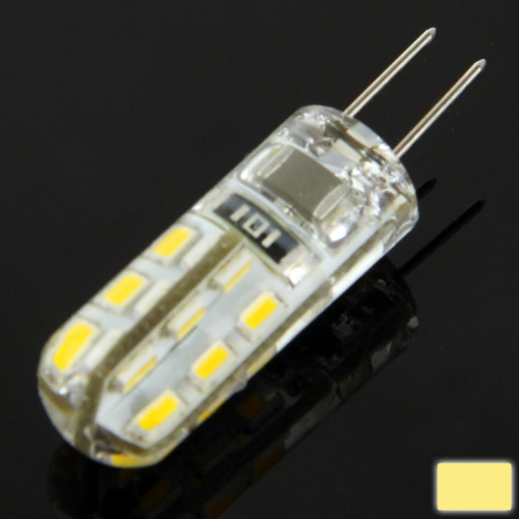 G4 1.5W 120LM Corn Light Bulb, 24 LED SMD 3014, W