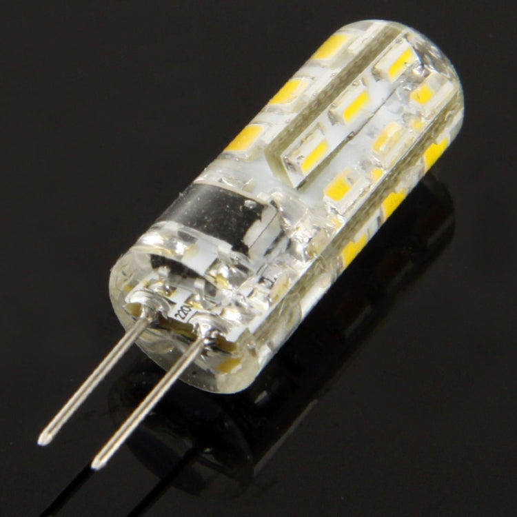 G4 1.5W 120LM Corn Light Bulb, 24 LED SMD 3014, W
