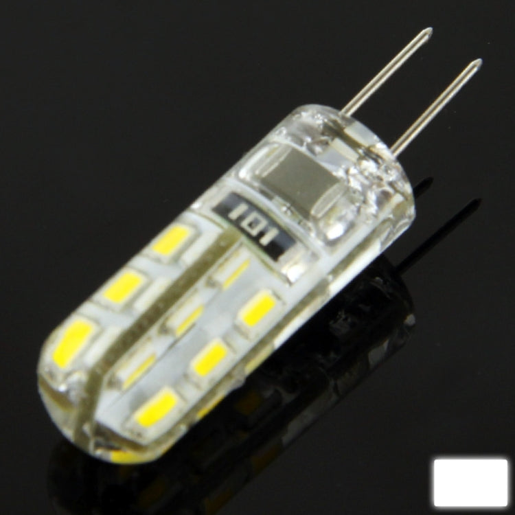 G4 1.5W 120LM Corn Light Bulb, 24 LED SMD 3014, W