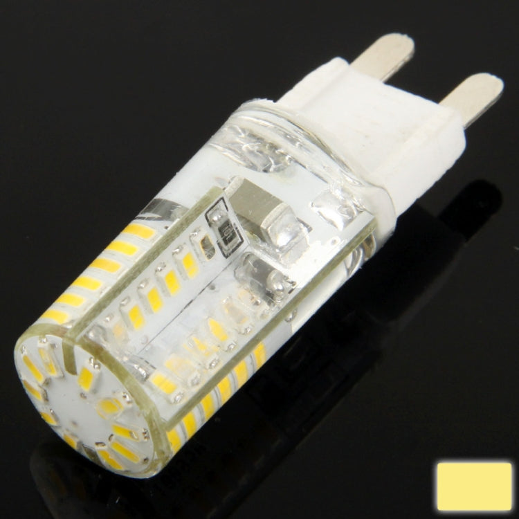 G9 2.5W 200LM 57 LED SMD 3014 Corn Light Bulb, AC / DC 12V