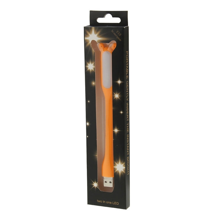 2 in 1 Mini Portable USB/Micro USB Port LED Flexible Adjust Angle Light for Smart Phone/PC/Laptops/Power Bank