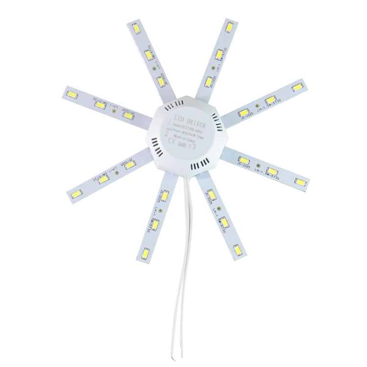 12W 220V Replaceable LED Ceiling Light Source , with Magnet for Ceiling Lamp(White)