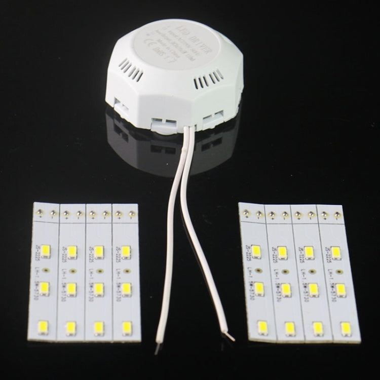 12W 220V Replaceable LED Ceiling Light Source , with Magnet for Ceiling Lamp(White)