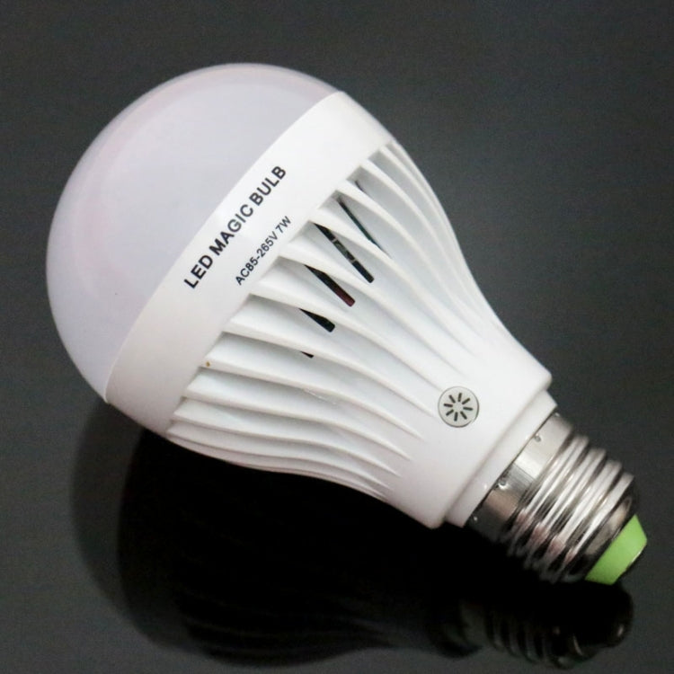 E27 5-7W Rechargeable LED Emergency Light Bulb, 30 LED SMD 2835, with Remote Control, AC 85V-265V