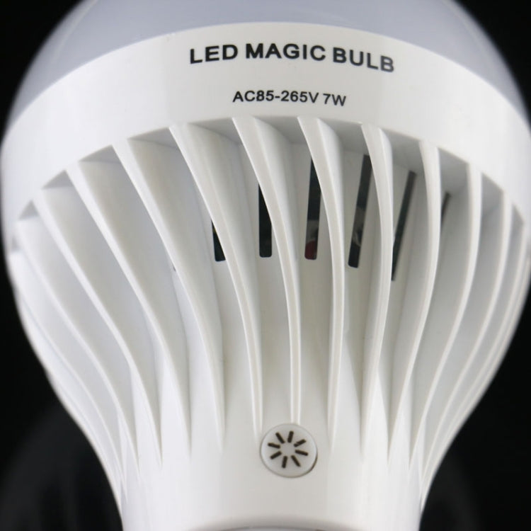 E27 5-7W Rechargeable LED Emergency Light Bulb, 30 LED SMD 2835, with Remote Control, AC 85V-265V