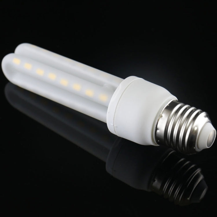 E27 2U Shape Frosted Cover 8W Corn Light Bulb, 32 LED SMD 5730, 640-720LM, W