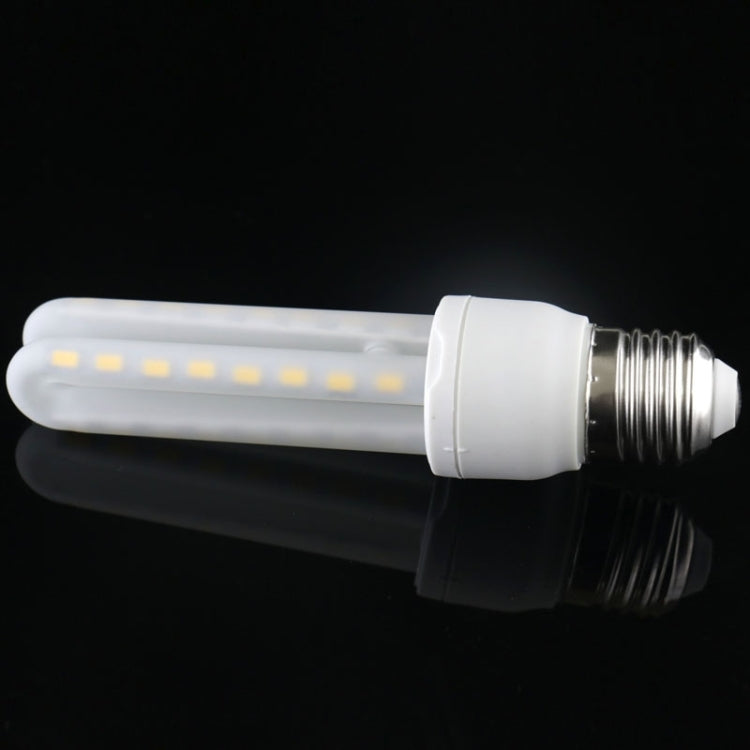 E27 2U Shape Frosted Cover 8W Corn Light Bulb, 32 LED SMD 5730, 640-720LM, W
