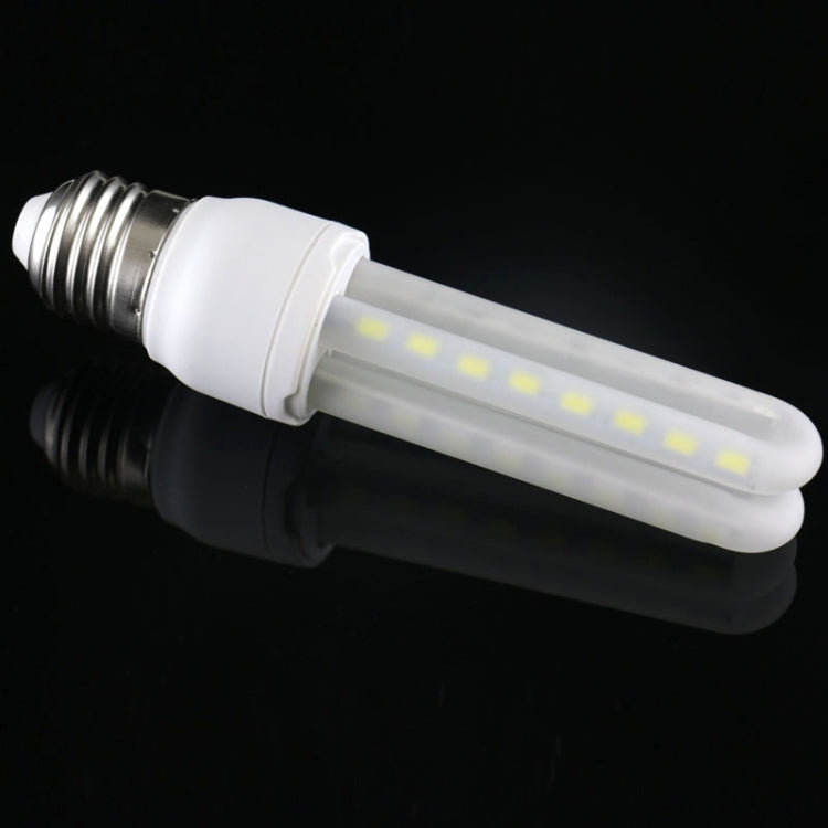 E27 2U Shape Frosted Cover 8W Corn Light Bulb, 32 LED SMD 5730, 640-720LM, W