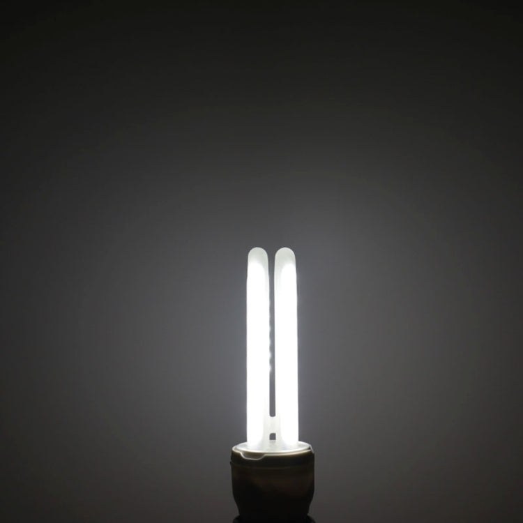 E27 2U Shape Frosted Cover 8W Corn Light Bulb, 32 LED SMD 5730, 640-720LM, W