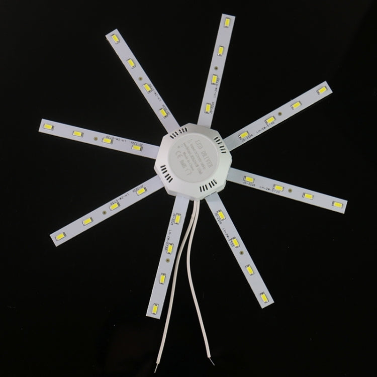 16W 220V Replaceable LED Ceiling Light Source , with Magnet for Ceiling Lamp(White)