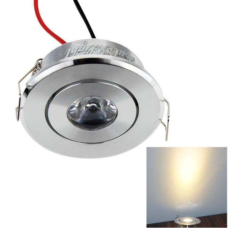 YouOKLight 1W 000LM Down Light Ceiling Lights Bulb, 1 High Power LED, Warm White Light, with Power Driver, AC 90-265V, Hole Size: 55mm