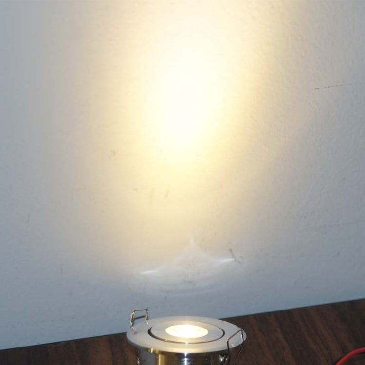 YouOKLight 1W 000LM Down Light Ceiling Lights Bulb, 1 High Power LED, Warm White Light, with Power Driver, AC 90-265V, Hole Size: 55mm