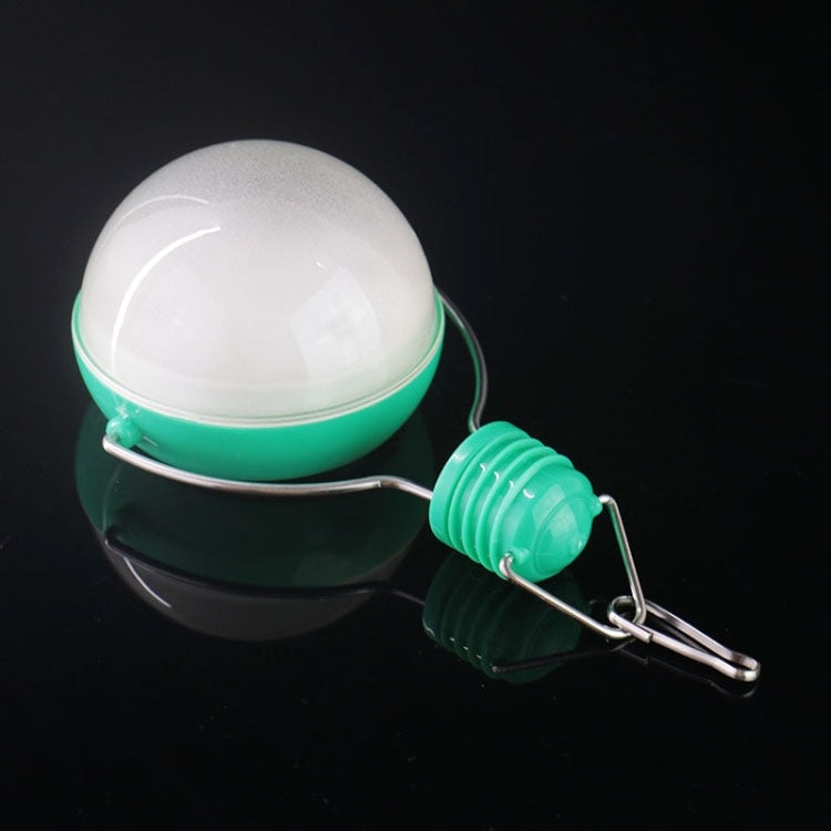 500mAh 7-LED Waterproof Solar Light Bulb Portable Energy Saving Outdoor Lamp(Green)