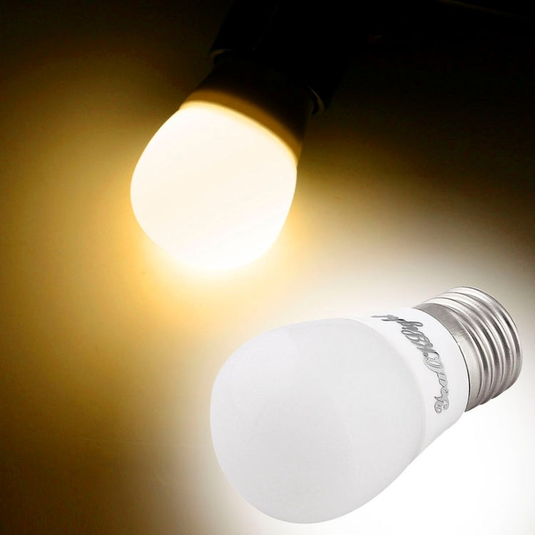 YouOKLight E27 3W 220LM 6 LED SMD-5730 Warm White Light Ceramics Globe Bulb Lamp, AC 85-265V