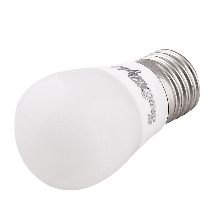 YouOKLight E27 3W 220LM 6 LED SMD-5730 Warm White Light Ceramics Globe Bulb Lamp, AC 85-265V