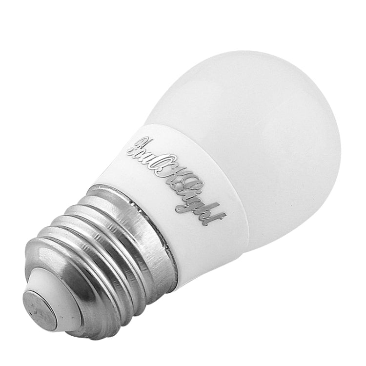 YouOKLight E27 3W 220LM 6 LED SMD-5730 Warm White Light Ceramics Globe Bulb Lamp, AC 85-265V
