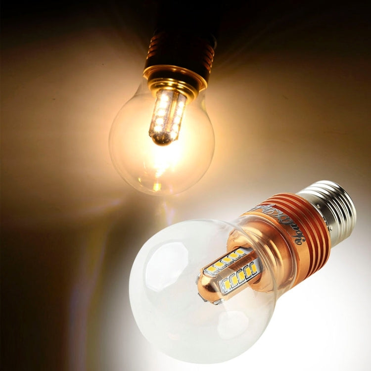 YouOKLight E27 5W 460LM Globe Bulb Lamp, 25 LED SMD-2835, Warm White Light, AC 85-265V