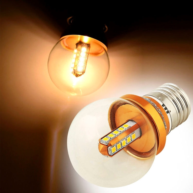YouOKLight E27 4W 360LM 20 LED SMD-2835 Warm White Light Globe Bulb Lamp, AC 85-265V