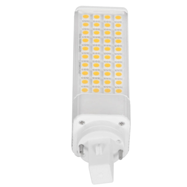 LED-2033 G24 9W Corn Light Bulb, 44 LED SMD 5050, 800-860LM, Warm White Light, AC 90-260V