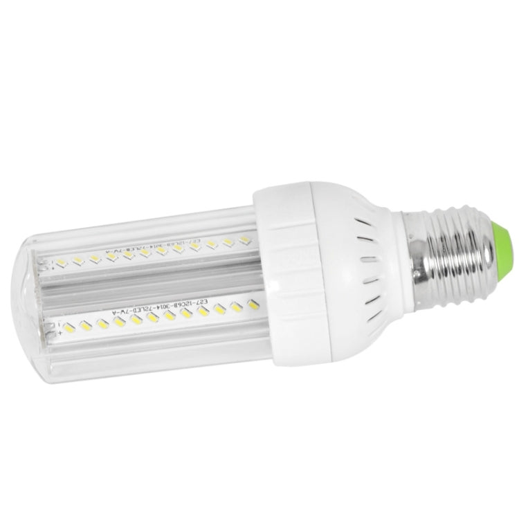 LED-6021 E27 7W Corn Light Bulb, 72 LED 3014 SMD, 560-630LM, White Light, AC 90-260V