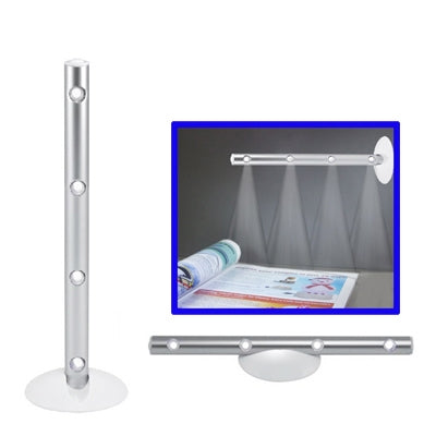 Super Bright 4 LED Cabinet Light / Book Light