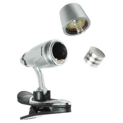 Mini Clip-on LED Light(Silver)