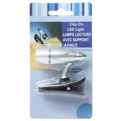 Mini Clip-on LED Light(Silver)