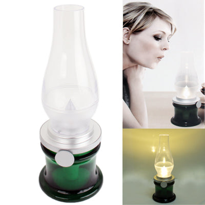 YGH-390 USB Blow LED Lamp, Built-in Rechargeable Battery, Size: 25.5 x 9.7 x 9.7cm