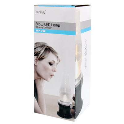 YGH-390 USB Blow LED Lamp, Built-in Rechargeable Battery, Size: 25.5 x 9.7 x 9.7cm