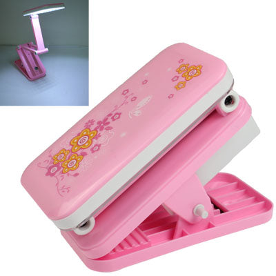 Portable Folding Adjustable Light Electric LED  Lamp, 24 LED, 2W, Rechargeable, Clip Type