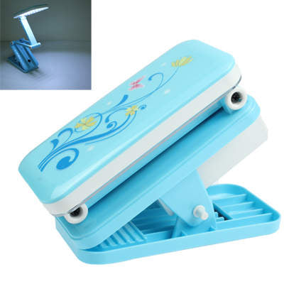 Portable Folding Adjustable Light Electric LED  Lamp, 24 LED, 2W, Rechargeable, Clip Type