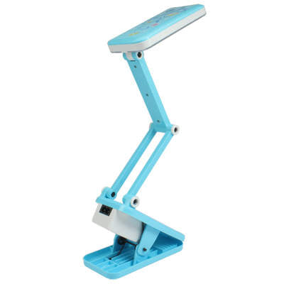 Portable Folding Adjustable Light Electric LED  Lamp, 24 LED, 2W, Rechargeable, Clip Type