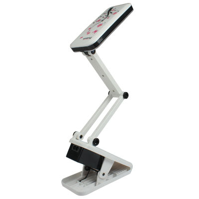 Portable Folding Adjustable Light Electric LED  Lamp, 24 LED, 2W, Rechargeable, Clip Type