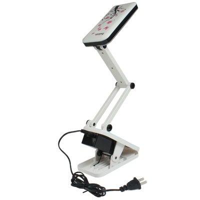 Portable Folding Adjustable Light Electric LED  Lamp, 24 LED, 2W, Rechargeable, Clip Type
