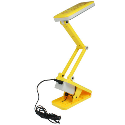 Portable Folding Adjustable Light Electric LED  Lamp, 24 LED, 2W, Rechargeable, Clip Type