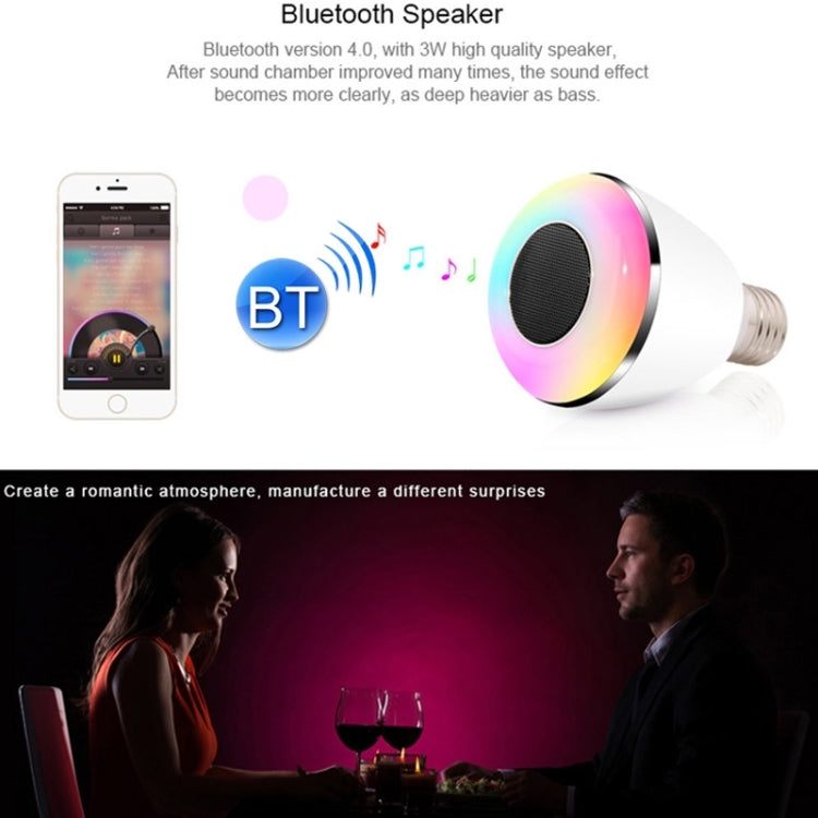BL08A 6W Cool White Light Bluetooth Smart LED Bulb