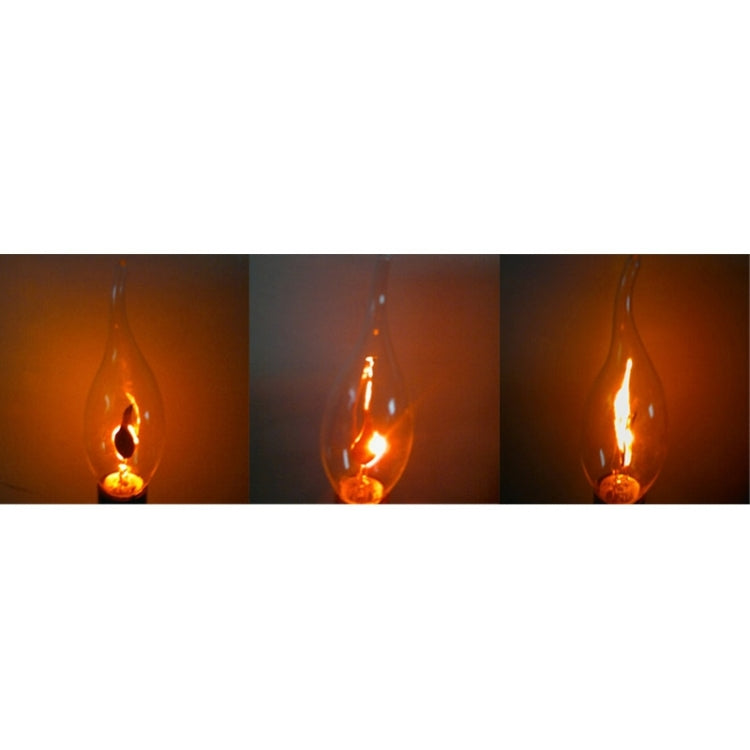 YouOKLight E14 1.6W Flame-Shaped LED Globe Bulb Lamp, 120LM High Power, Red Light, AC 220V