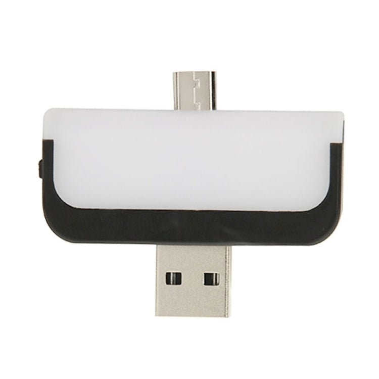 1.2W 2 in 1 Micro USB to USB 2.0 Charger Adapter & Mini USB LED Night Light Lamp