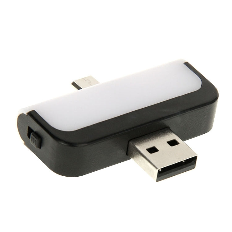 1.2W 2 in 1 Micro USB to USB 2.0 Charger Adapter & Mini USB LED Night Light Lamp