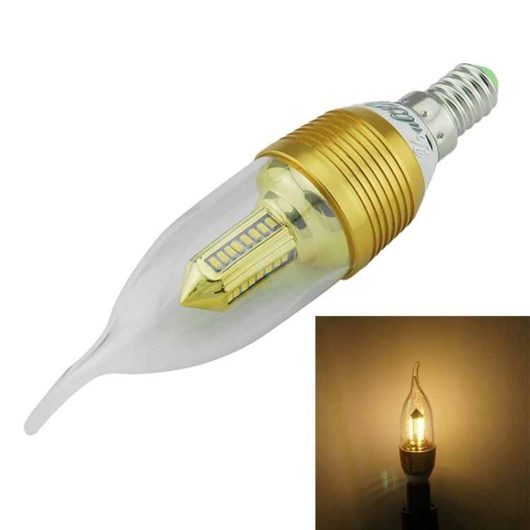 YouOKLight E14 3W 300LM 3000K Warm White Light 32 LED SMD 3014 Light Candle Bulbs Lamp, AC 85-265V