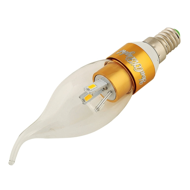 YouOKLight E14 3W 240LM 3000K Warm White Light 6 LED SMD 5730 Light Candle Bulbs Lamp, AC 85-265V