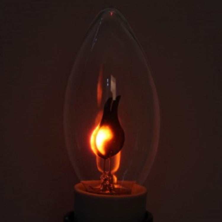 YouOKLight E14 2W Flame-Shaped LED Globe Bulb Lamp, 120LM High Power, Red Light, AC 220V