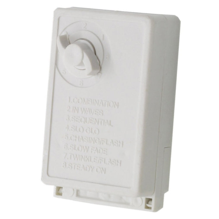 8-Mode Colorful 10 Stars Style Light Christmas Decorative Icicles Strip Light, EU Plug