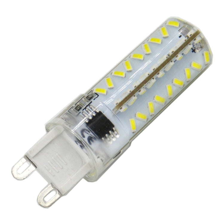 G9 5W 450LM 72 LED SMD 3014 Dimmable Silicone Corn Light Bulb, AC 220V