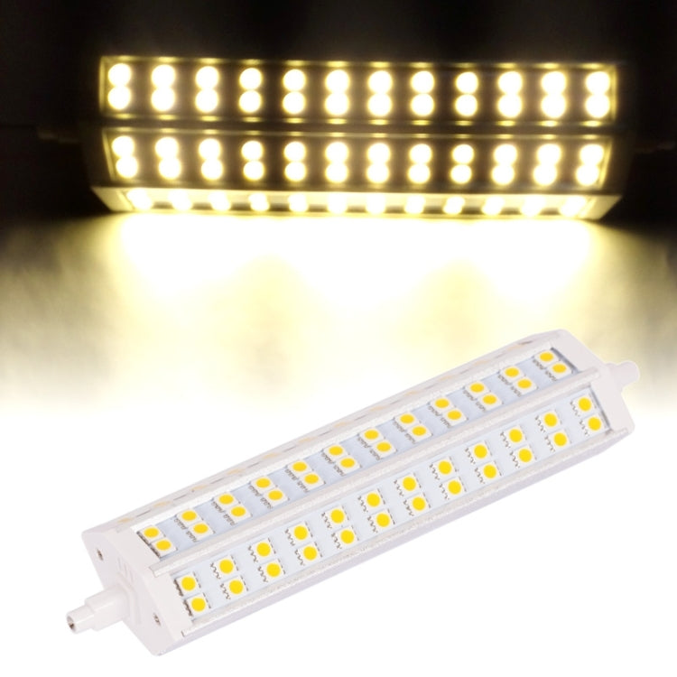 HZT-8031 R7S 15W Corn Light Bulb, 72 LED SMD 5050, 1200-1350LM, Warm White Light, AC 90-260V