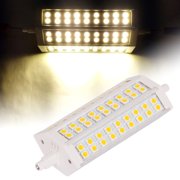 HZT-8031 R7S 10W Corn Light Bulb, 54 LED SMD 5050, 800-900LM, Warm White Light, AC 90-260V